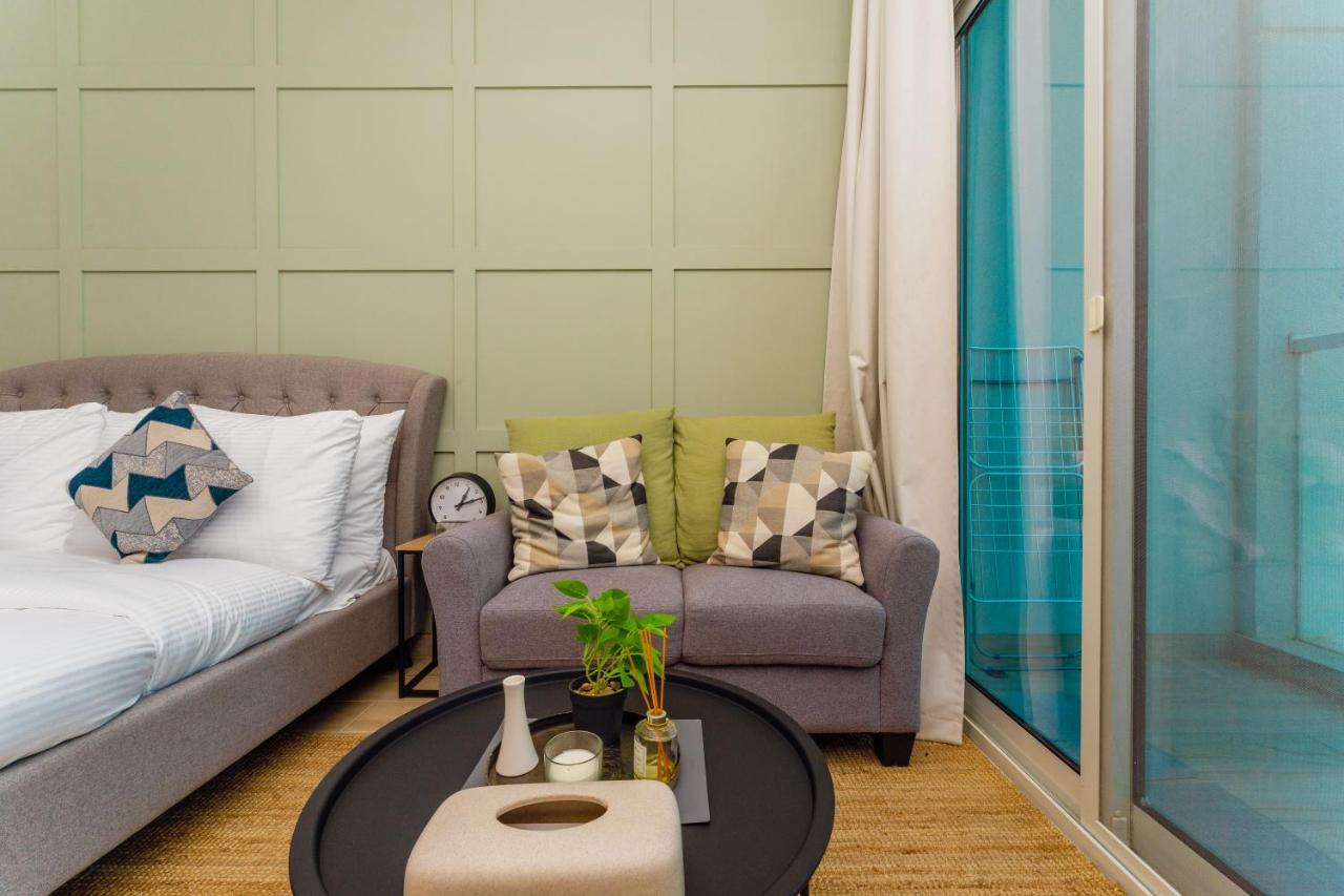 Fam Living - Marina Marvel - Studio Apartment With Breathtaking Views In Studio One Tower Dubai Eksteriør bilde