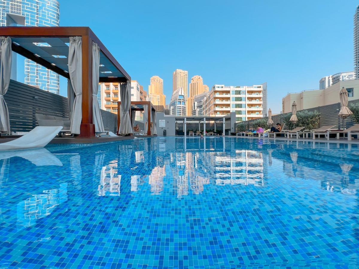 Fam Living - Marina Marvel - Studio Apartment With Breathtaking Views In Studio One Tower Dubai Eksteriør bilde